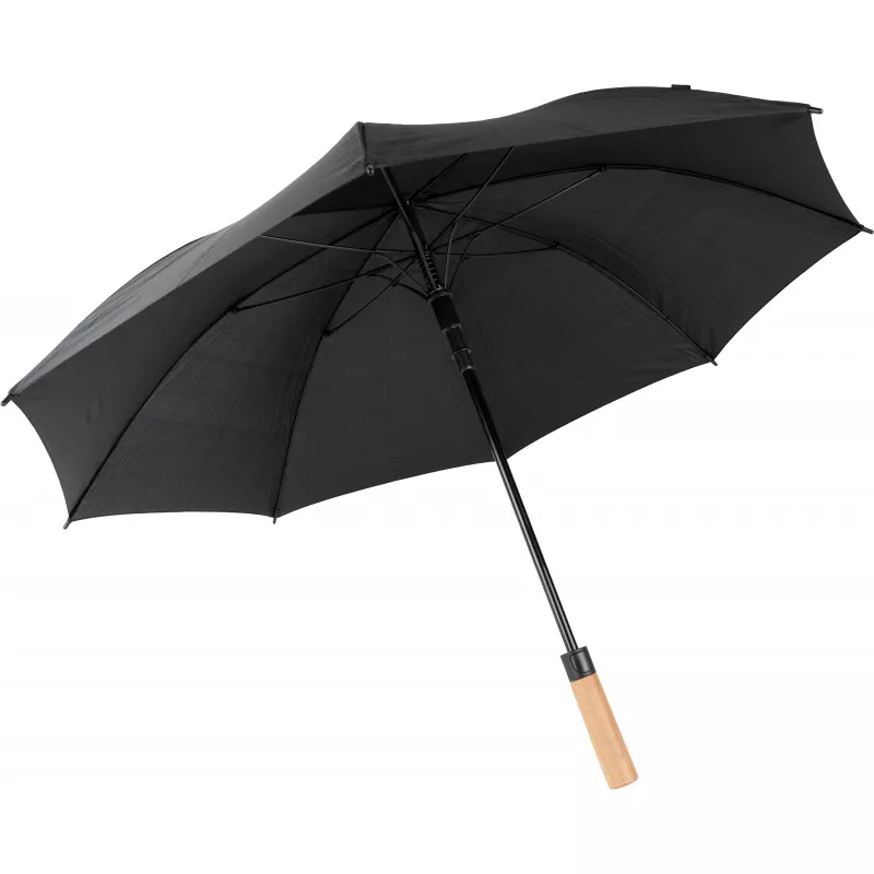 Parasol automatyczny rPET Ø105 cm SAINT BARTH MoLu - czarny (398603)