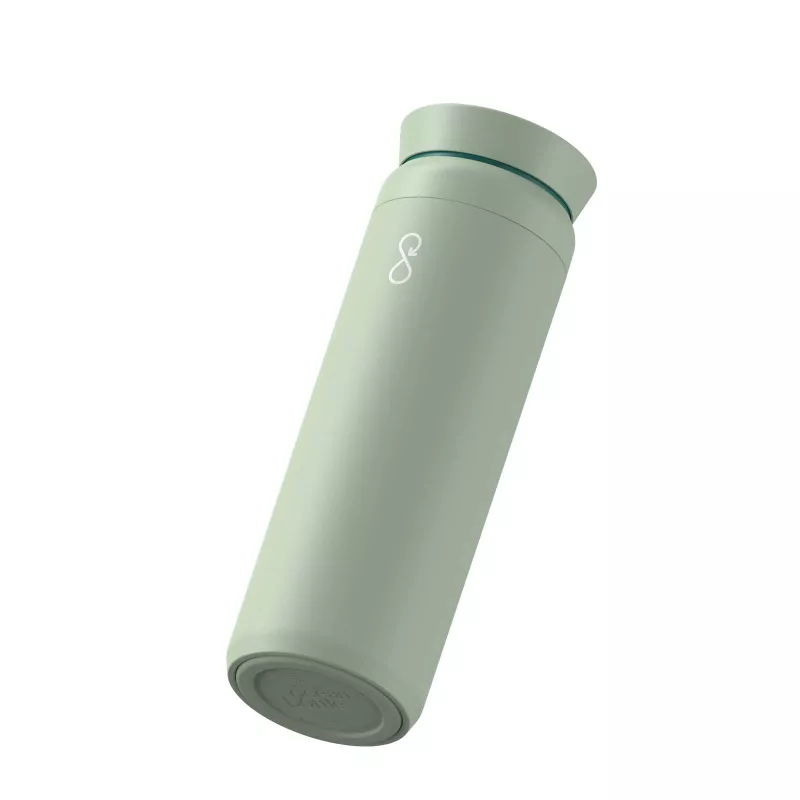 Ocean Bottle Peak Brew 590 ml kubek z recyklingowanej stali nierdzewnej - Jasnozielony (10094160)