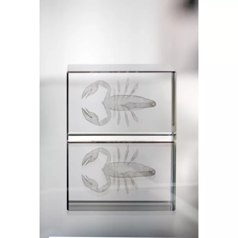 Macon szklana kostka - transparentny (AP808807)