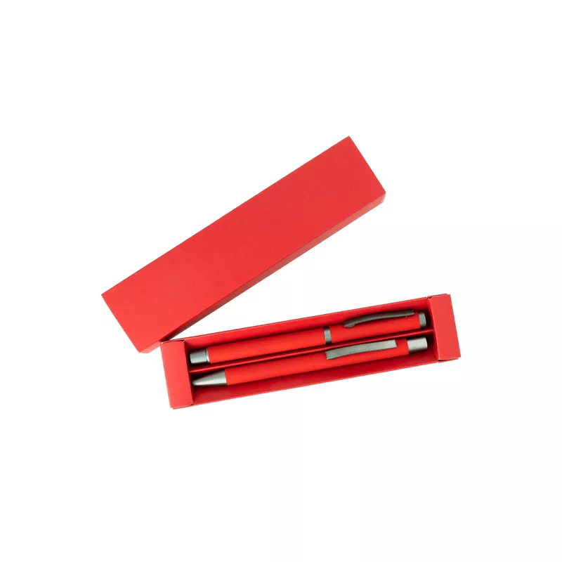 Reklamowy zestaw piśmienniczy Jetmore - czerwony (R02312.08.O)