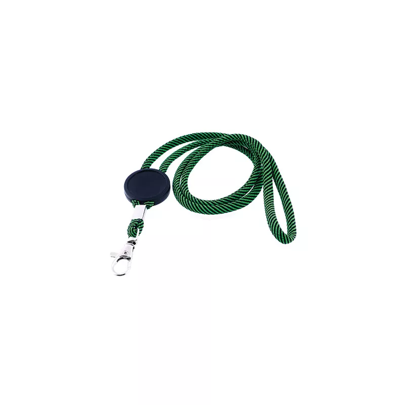 Smycz tubowa z karabińczykiem - Zielony (IP14079842)