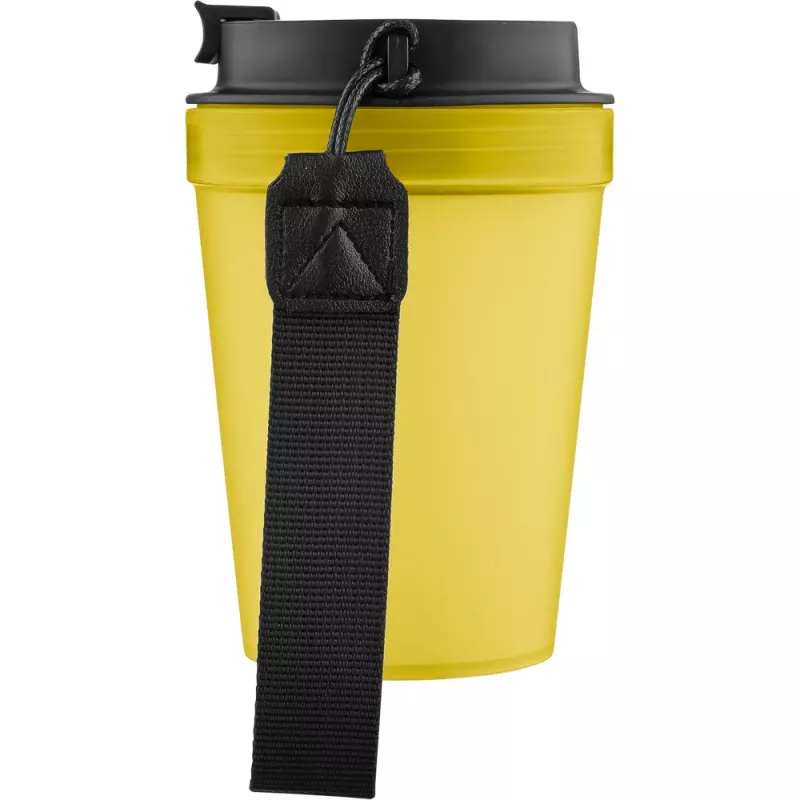 Kubek podróżny 350 ml - żółty (VB287-08)