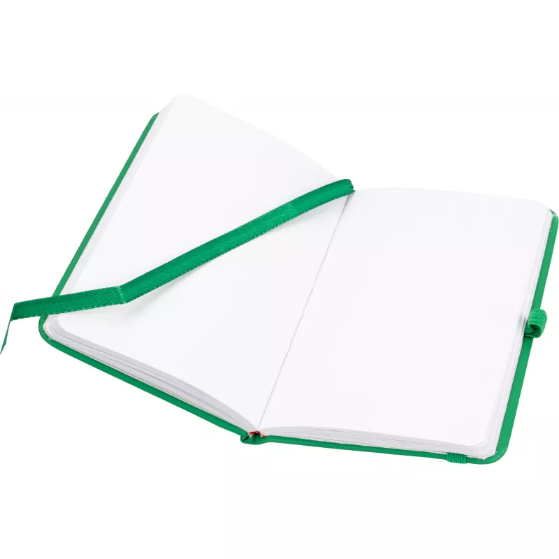 Notes A6 z czystymi stronami LUBECK - zielony (198409)