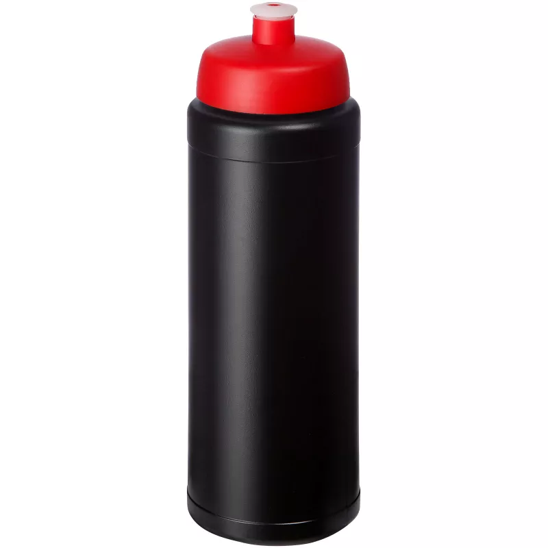 Bidon Baseline® Plus o pojemności 750 ml ze sportowym wieczkiem i uchwytem - Czarny-Czerwony (21068914)