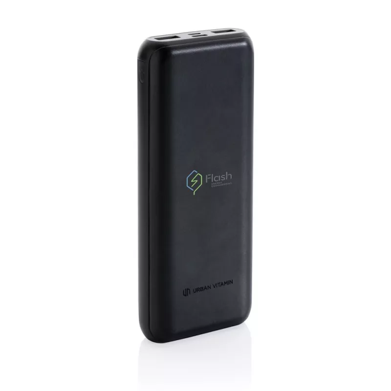 Szybki power bank 20000 mAh Urban Vitamin - czarny (P322.751)