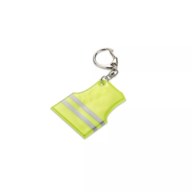 Brelok odblaskowy "kamizelka" REFLO - żółty (17930-12)