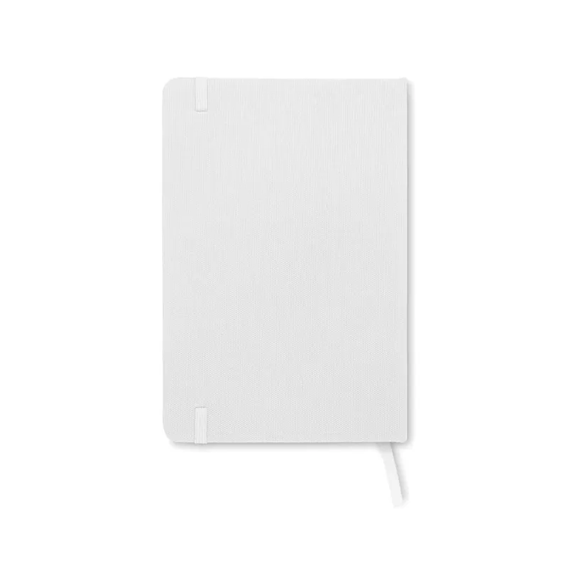 Notes A5 w okładce z RPET 80 kartek w linię NOTE RPET - Bialy (MO9966-06)