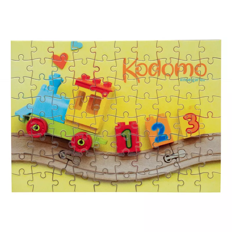 Puzzle z własnym nadrukiem 20 x 14,5 cm Mizzle  - biały (AP812413)