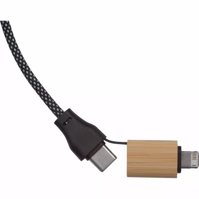 Kabel do szybkiego ładowania 3 m KRISTIN - grey (3543413)