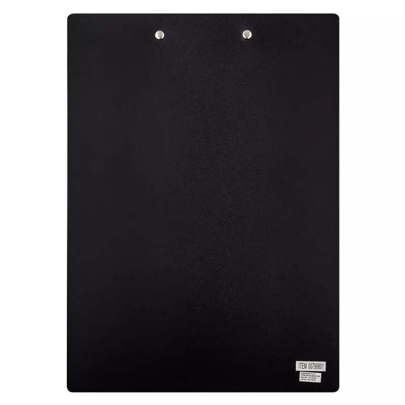 Podkładka na dokumenty Clipboard - czarny (V2909-03)