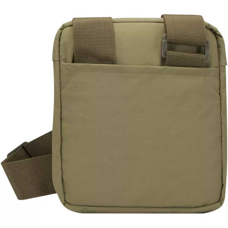 Arca - torba typu crossbody (przewieszana na ukos), wykonana z recyklingowanego poliamidu z cetyfikatem GRS - Leśny zielony (12081164)