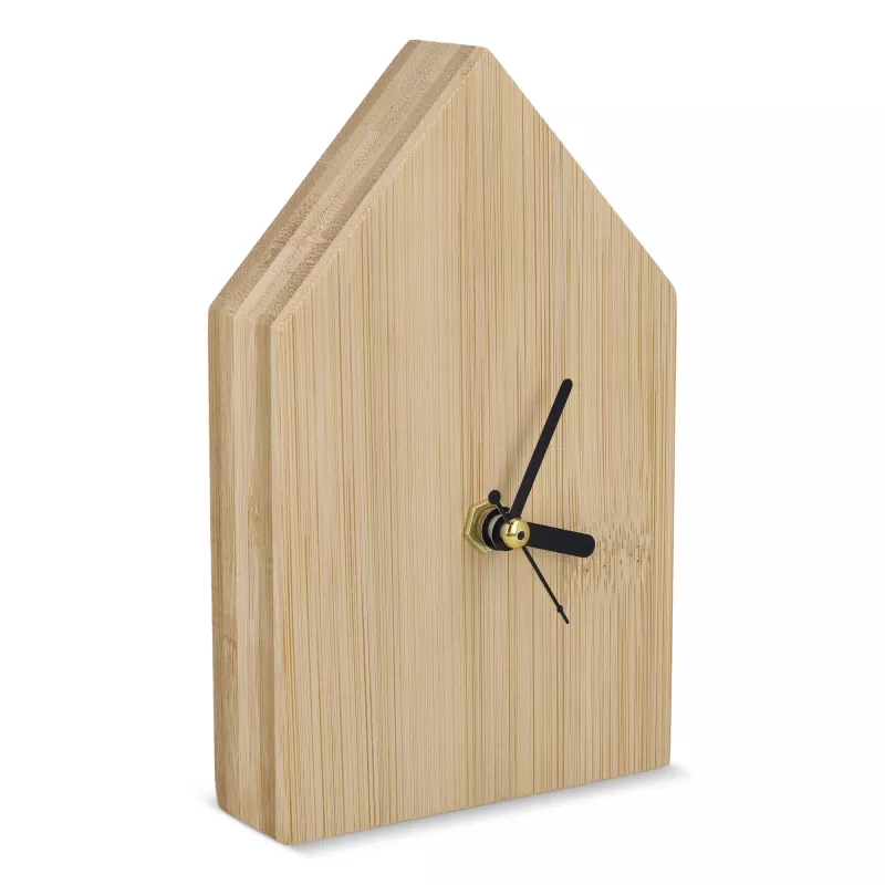 Zegar biurkowy Homestead - naturalny-t (LT91106-N0094)