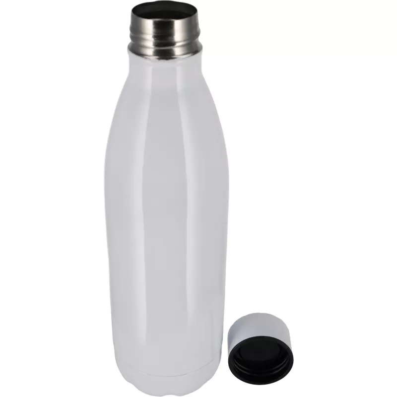 Butelka stalowa do sublimacji SANTIEGO 750 ml - biały (382806)