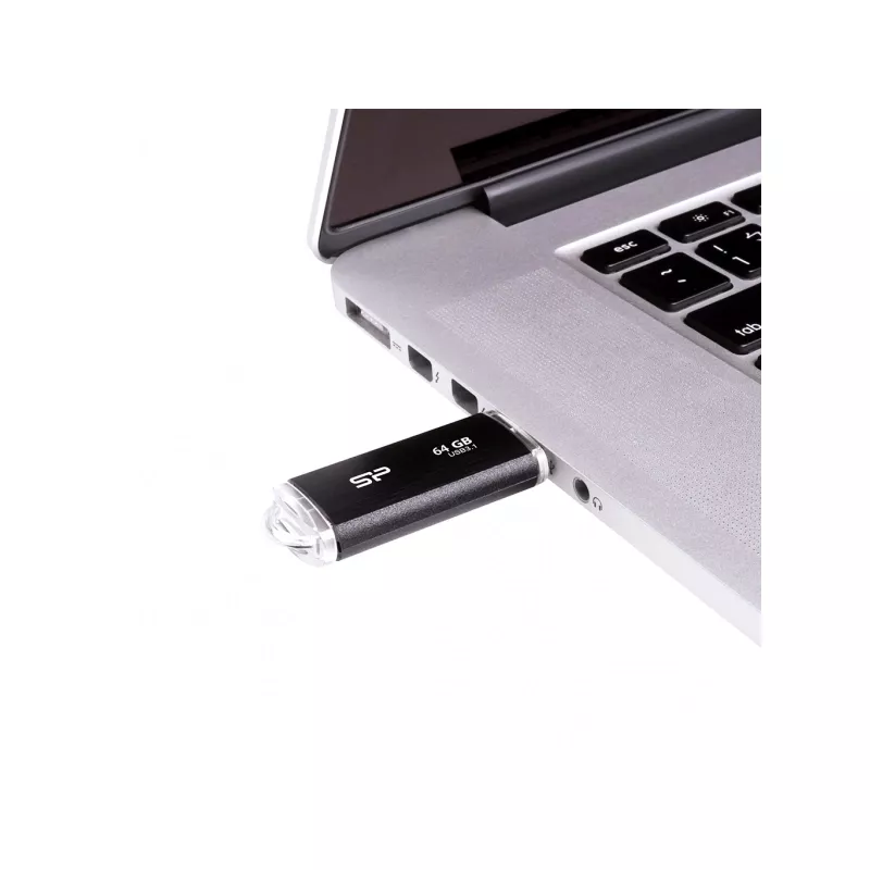 Pendrive Silicon Power Blaze B02 USB 3.2 od 8 do 128 GB - czarny (EG813903 64GB)