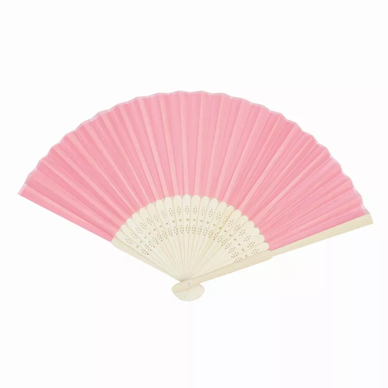 Składany wachlarz - różowy (56-0906038)