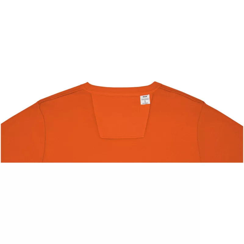 Męska bluza z okrągłym dekoltem Zenon - Pomarańczowy (38231-ORANGE)