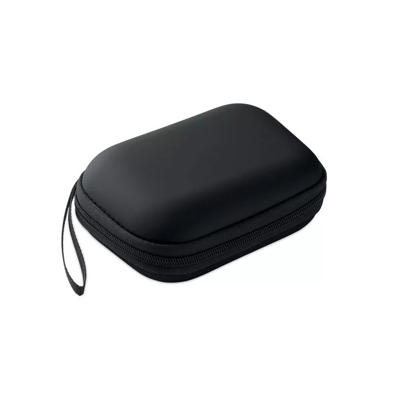 Apteczka pierwszej pomocy w twardym etui z PU CARETWO - Czarny (MO2818-03)