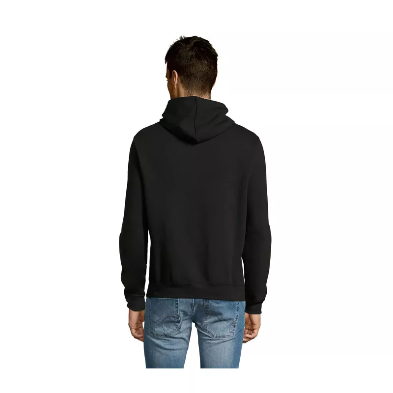 Bluza unisex z kapturem 320 g/m² Sol's SLAM - Czarny (S13251-BK)