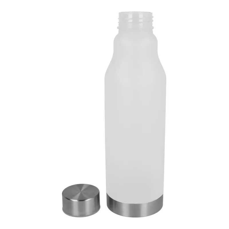 Matowa butelka R-PET 600ml - biały  mrożony (LT98824-N5401)