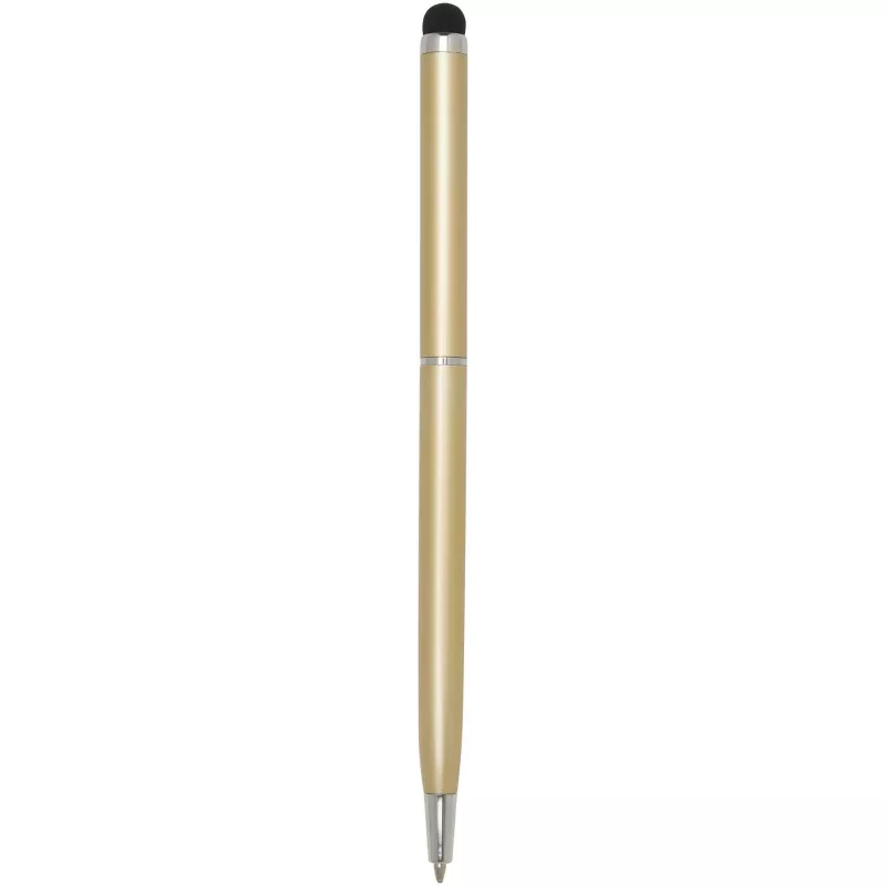 Ore aluminium ballpoint pen with stylus - Szampański (10625602)