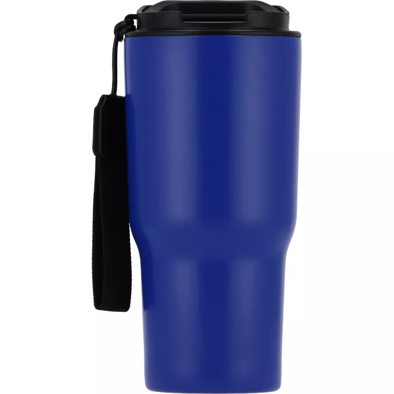Kubek termiczny 550 ml ze stali z recyklingu DANA - niebieski (8523904)