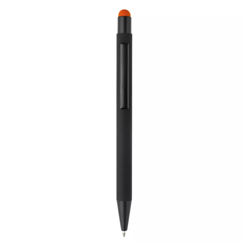 Długopis metalowy New York - czarno / pomarańczowy (LT87755-N0226)