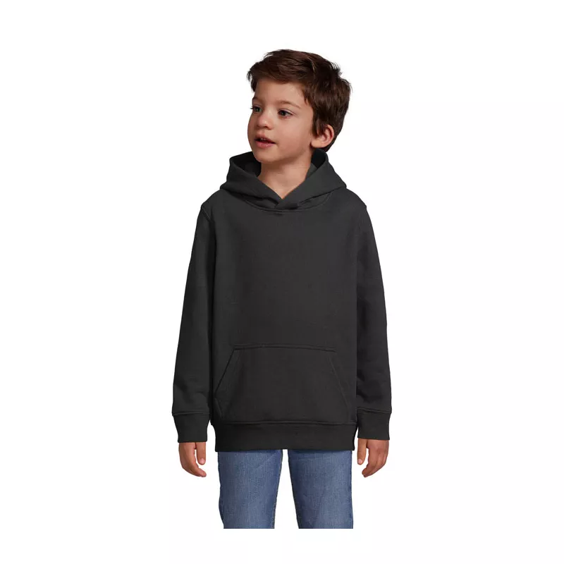 Bluza dziecięca z kapturem Sol's CONDOR KIDS - Czarny (S04238-BK)