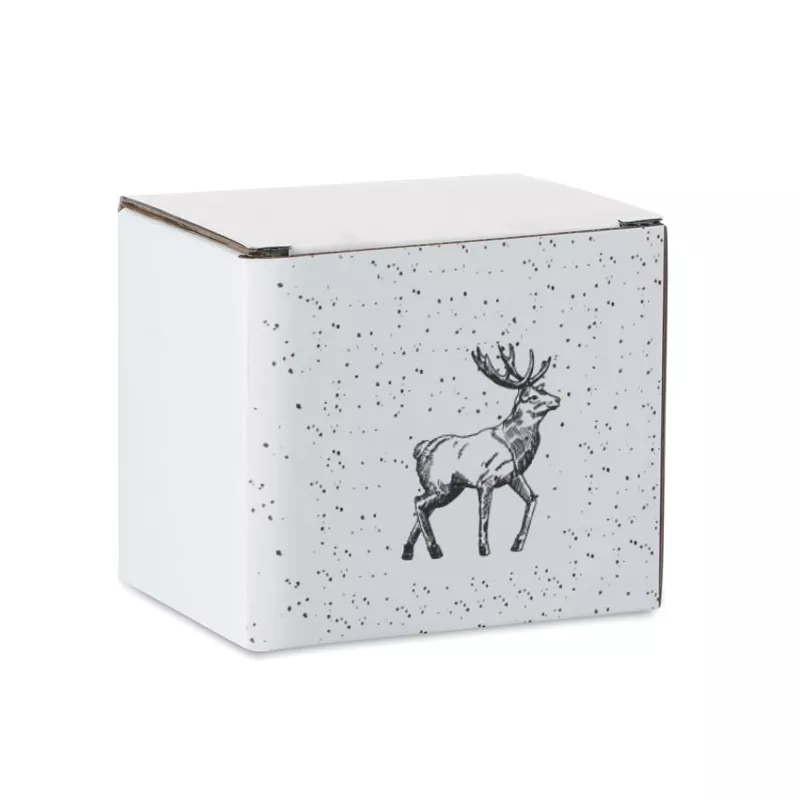 Kubek ceramiczny świąteczny 300 ml FESTIMUG - Czarny (CX1571-03)