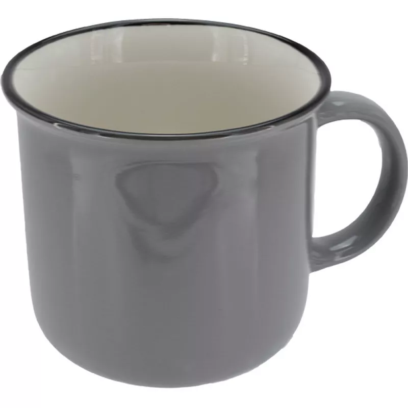 Kubek ceramiczny 350 ml RAYMOND - szary (8084307)