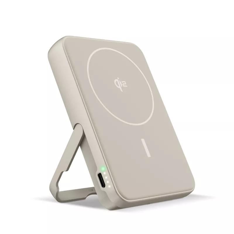 Fresh 'n Rebel Powerbank bezprzewodowy 10000 mAh kompatybilny z MagSafe - beżowy (LT49745-N0055)