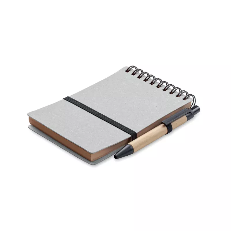 Notes z długopisem 70 kartek w linię NOTIE - Szary (MO2481-07)