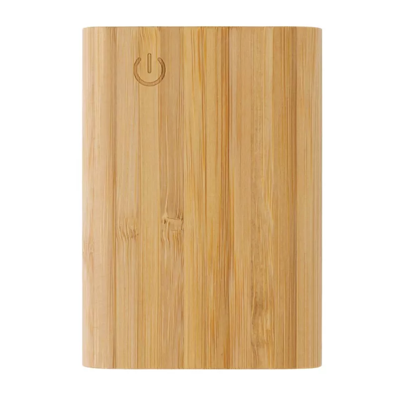 Bambusowy power bank 5000 mAh - brązowy (P322.259)
