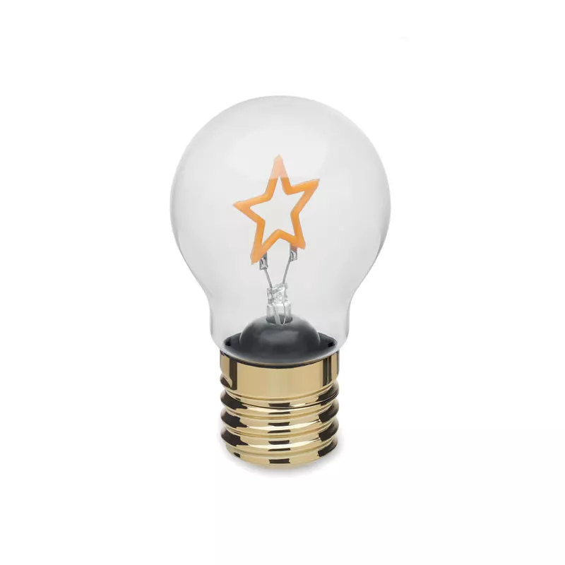 Żarówka dekoracyjna LED z żarnikiem LUMIGLOW - Zólty (CX1582-08)