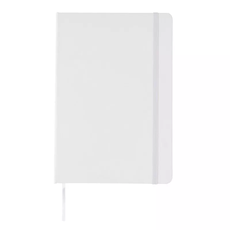 Notatnik A5, twarda okładka - biały (P773.213)