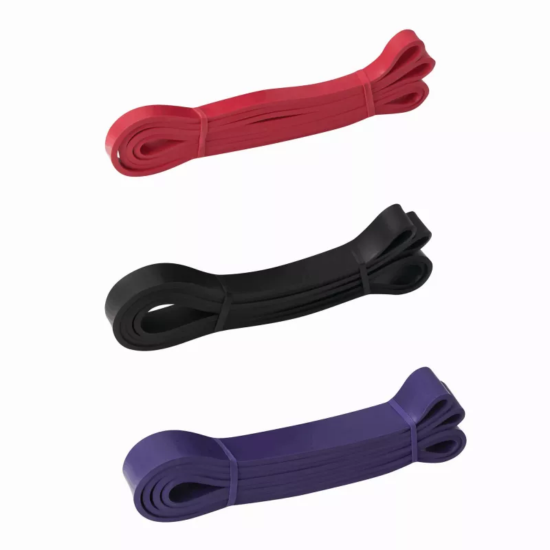 Guma oporowa do ćwiczeń STRONG POWER, obciążenie ok. 15,9-38,6 kg - fioletowy (56-0605052)