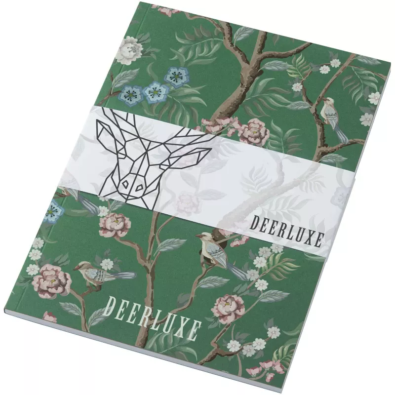 Notatnik A5 Novella Austen z miękką okładką, 50 kartek - Zielony (21024361)