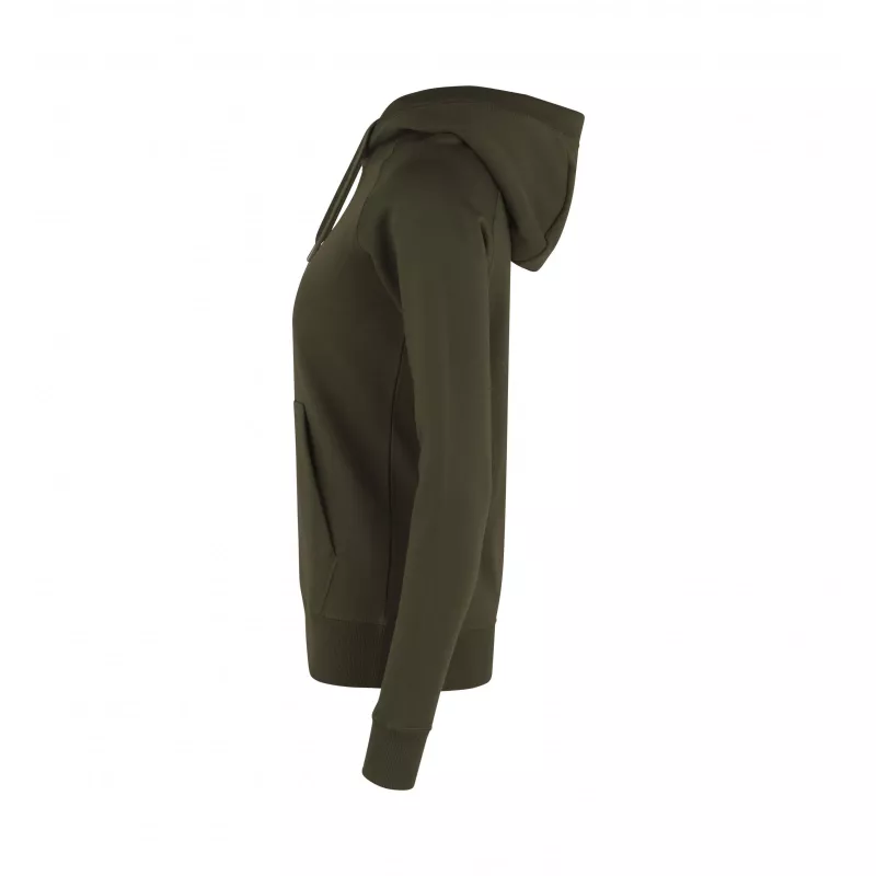 Bluza damska z kapturem ID CORE 0637 300 g/m² - Olive (0637-OLIVE)