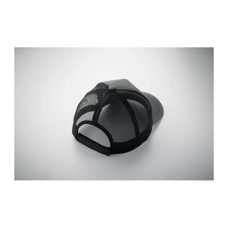 Czapka z daszkiem trucker bawełniana 250 g/m² BLIST - Kamienny Szary (MO2986-15)