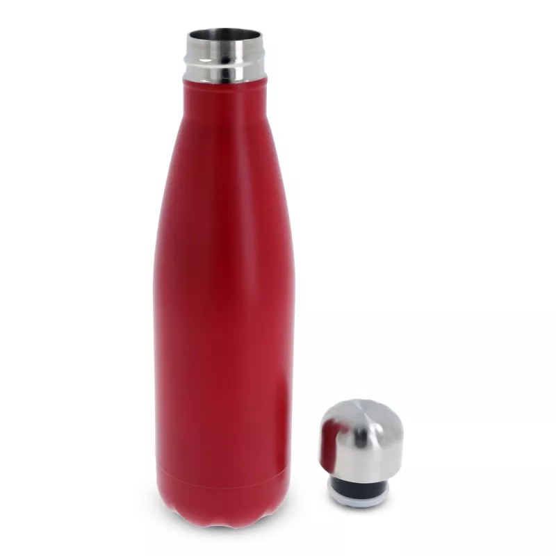 Butelka termiczna z podwójnymi ściankami Swing 500ml - czerwony (LT98807-N0021)