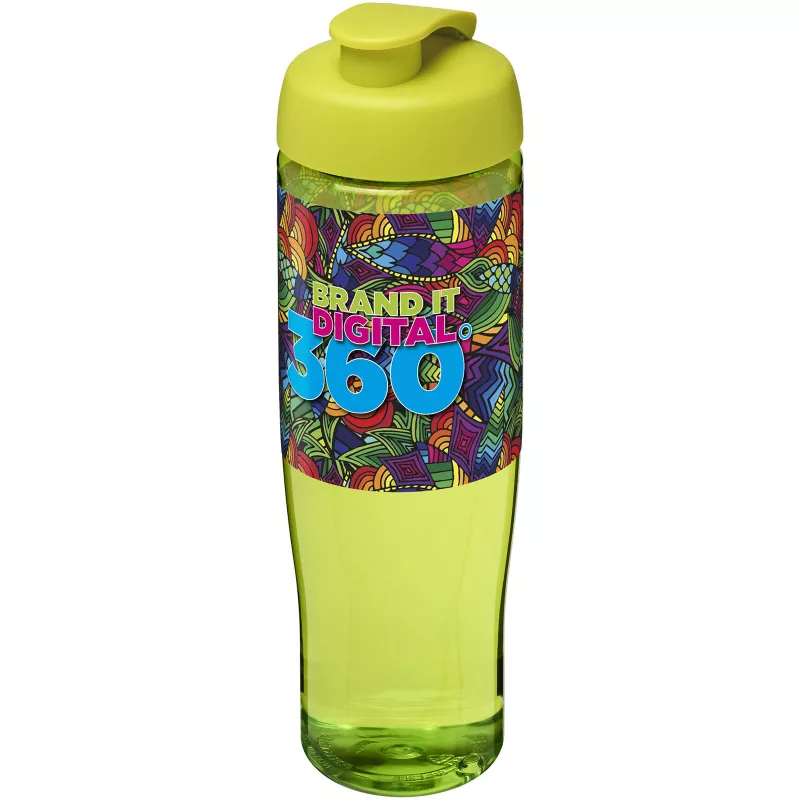 Bidon H2O Tempo® o pojemności 700 ml z wieczkiem zaciskowym - Limonka (21004020)