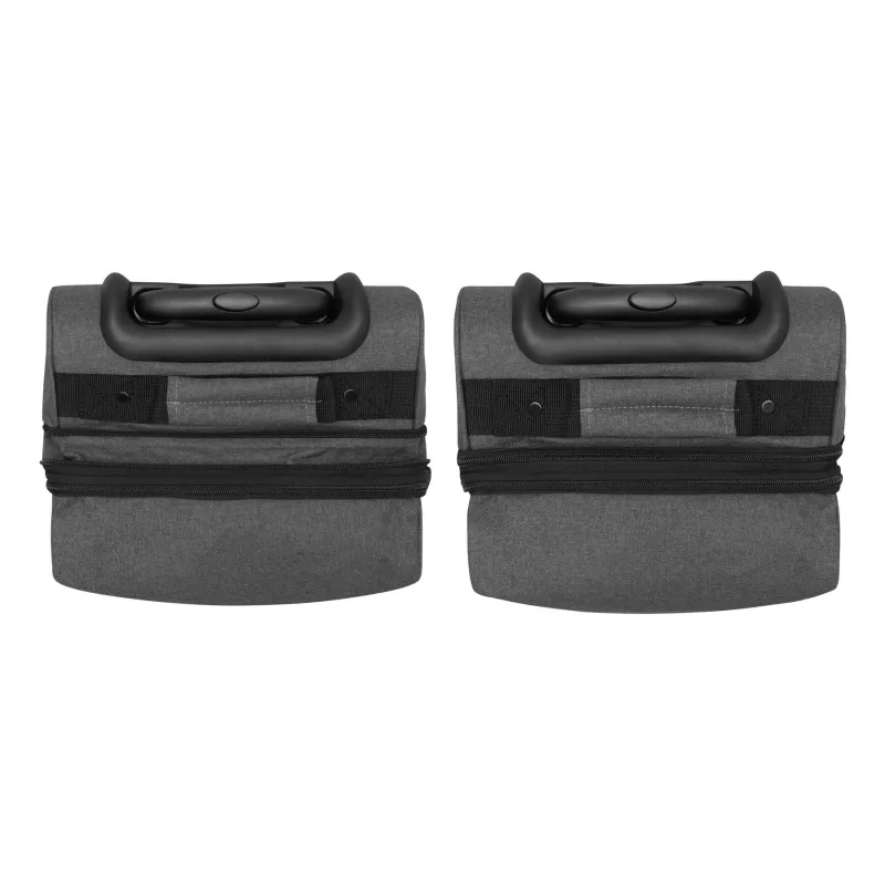 Torba podróżna na kółkach - czarny, szary (56-0208620)