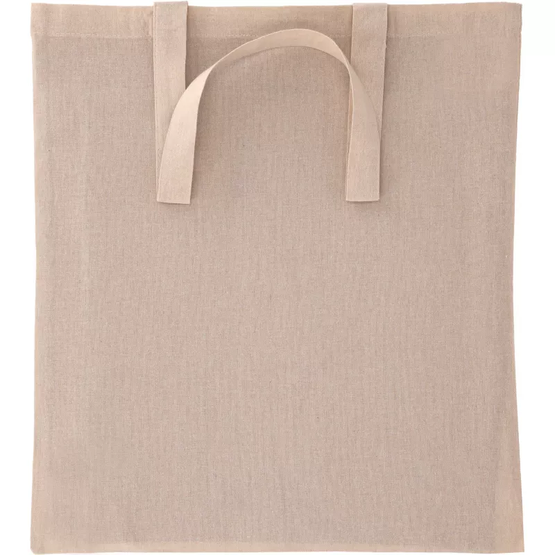 Torba bawełniana z recyklingu z długimi uszami 140 g/m2 LAMBERTO - biały (6235806)