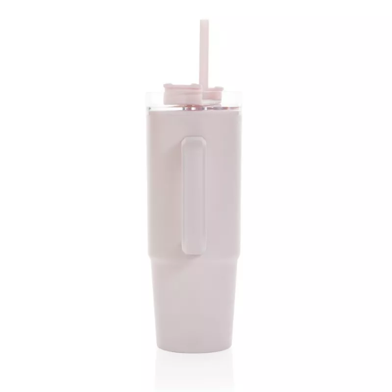 Kubek podróżny 900 ml Tana, plastik z recyklingu - różowy (P437.1014)