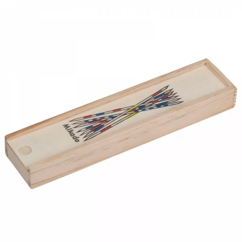 Gra mikado drewniana FORT MEYERS - beżowy (098013)