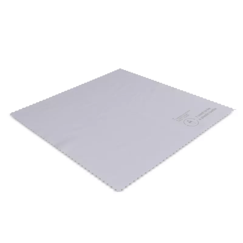 Ściereczka z mikrofibry R-PET 15 x 15 cm - biały (LT86726-N0001)