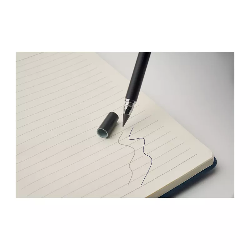Notes A5 z długopisem 96 kartek w linię RINBOOK - Francuski Granat (MO2687-85)