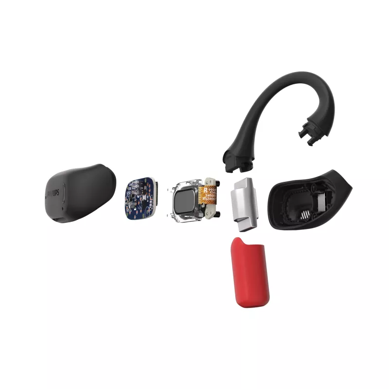 TAA6709| Sportowe słuchawki douszne Philips z wbudowanym podświetleniem - czarny (LT42257-N0002)