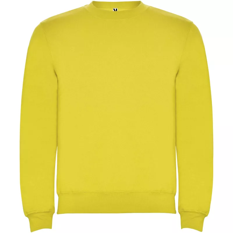 Ulan bluza unisex z zamkiem błyskawicznym na całej długości - Żółty (K1070-YELLOW)