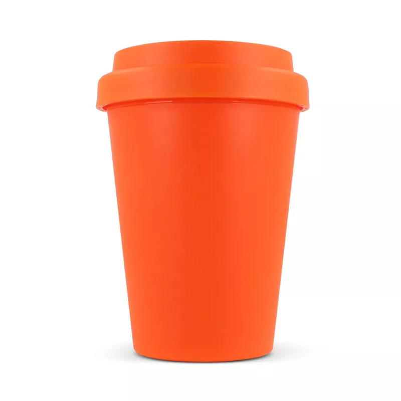 Kubek do kawy RPP w jednolitych kolorach 250ml - pomarańczowy (LT98866-N0026)