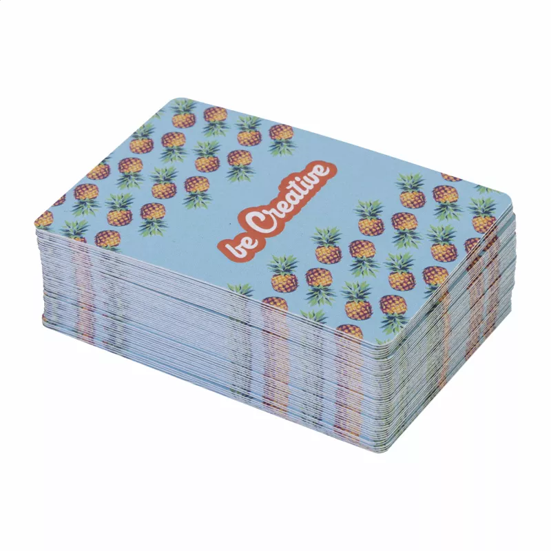 CreaCard Pocket personalizowane karty do gry - biały (AP715034)